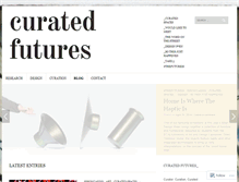 Tablet Screenshot of curatedfutures.com